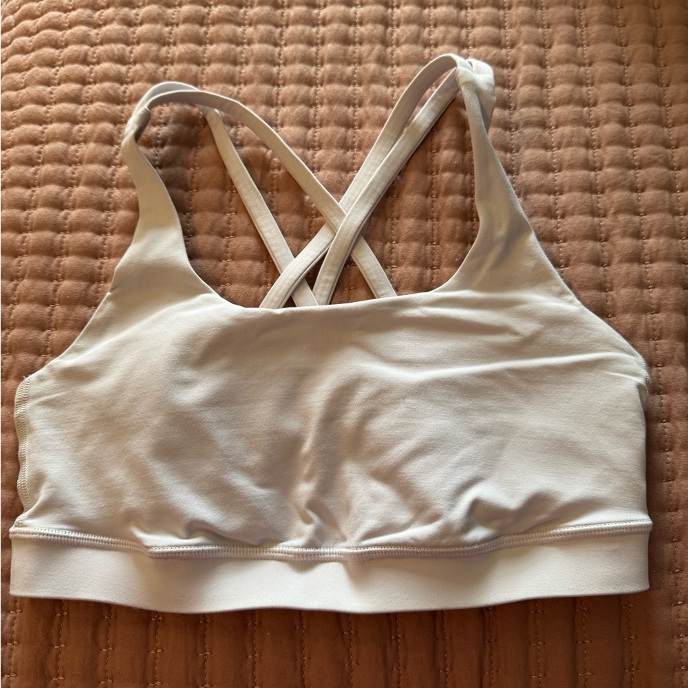 Women's White Sports Bra Lululemon